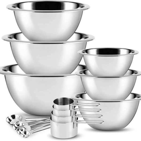 stainless steel mixing bowl set